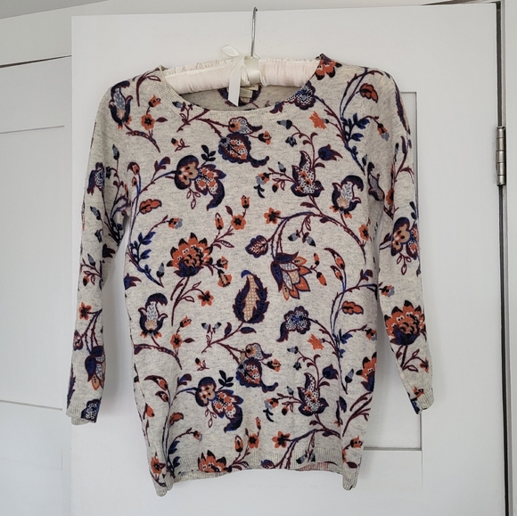 Club Monaco Floral Sweater - Picture 2 of 8
